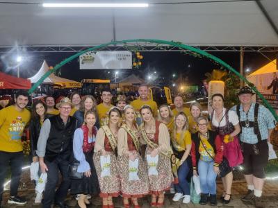 Comitiva da Oktoberfest de Igrejinha divulga festa pela região