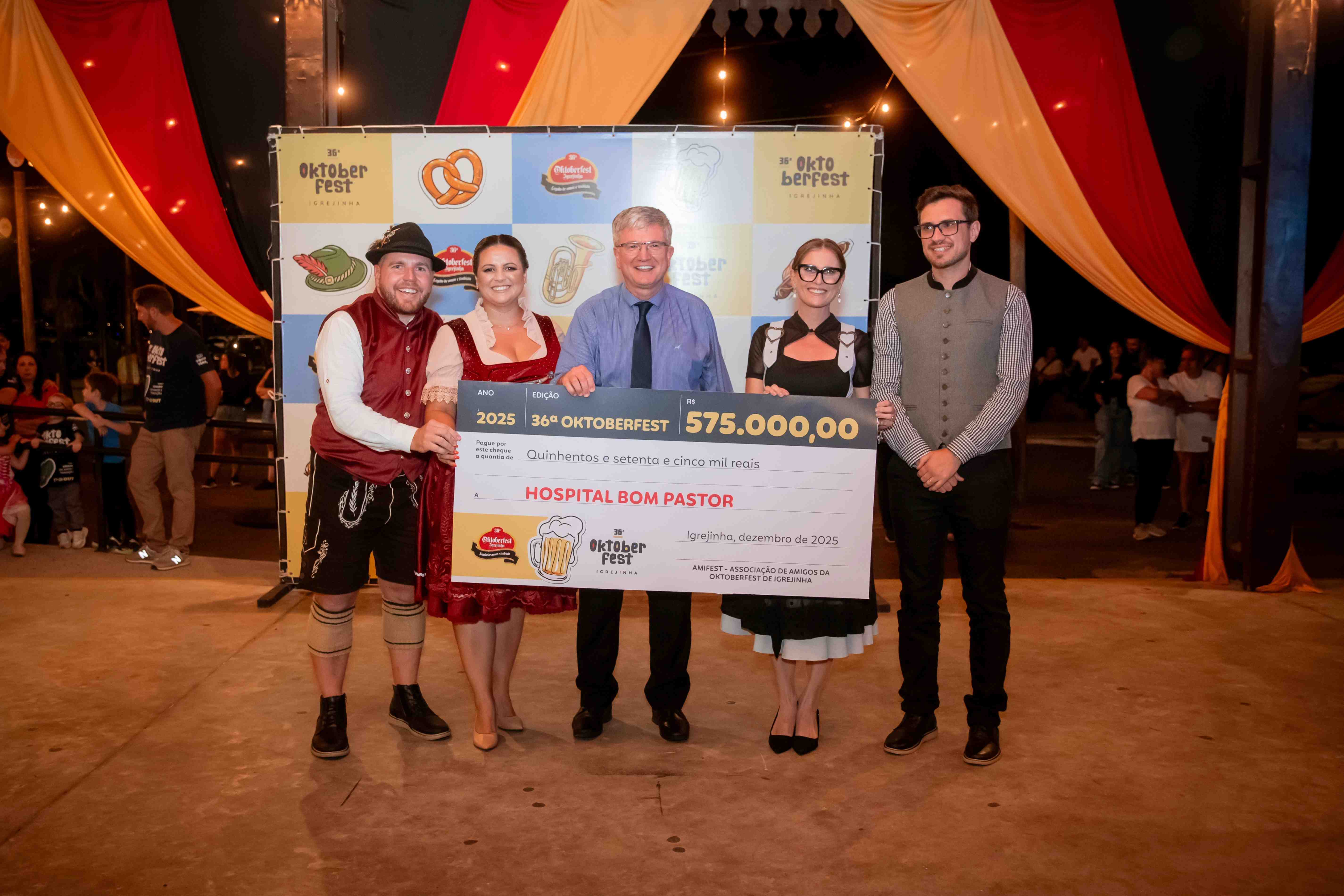 36ª Oktoberfest de Igrejinha destina mais de R$ 3,4 milhões para 89 entidades da região